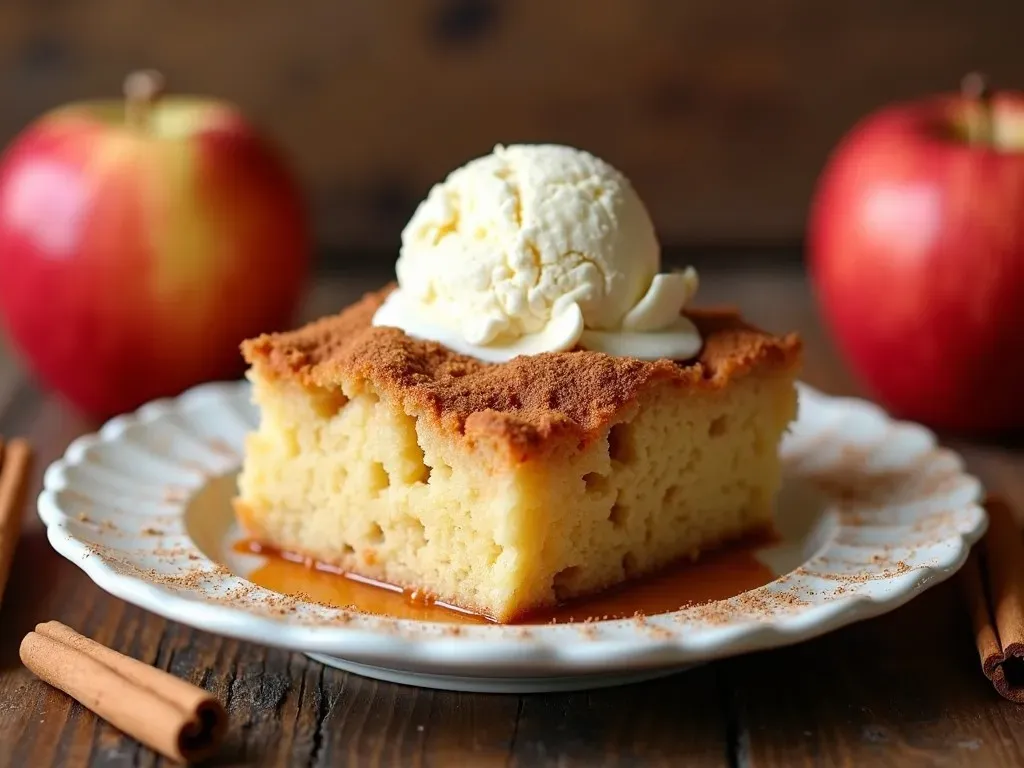 Apple Cinnamon Dump Cake