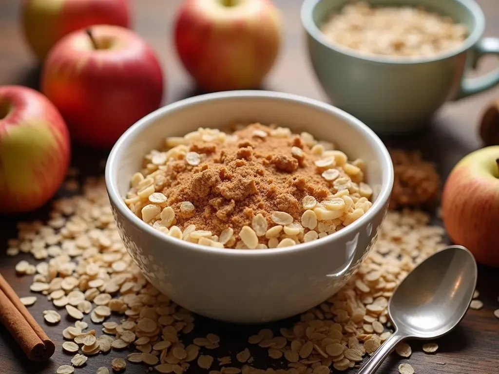 Apple Cinnamon Oatmeal Ingredients