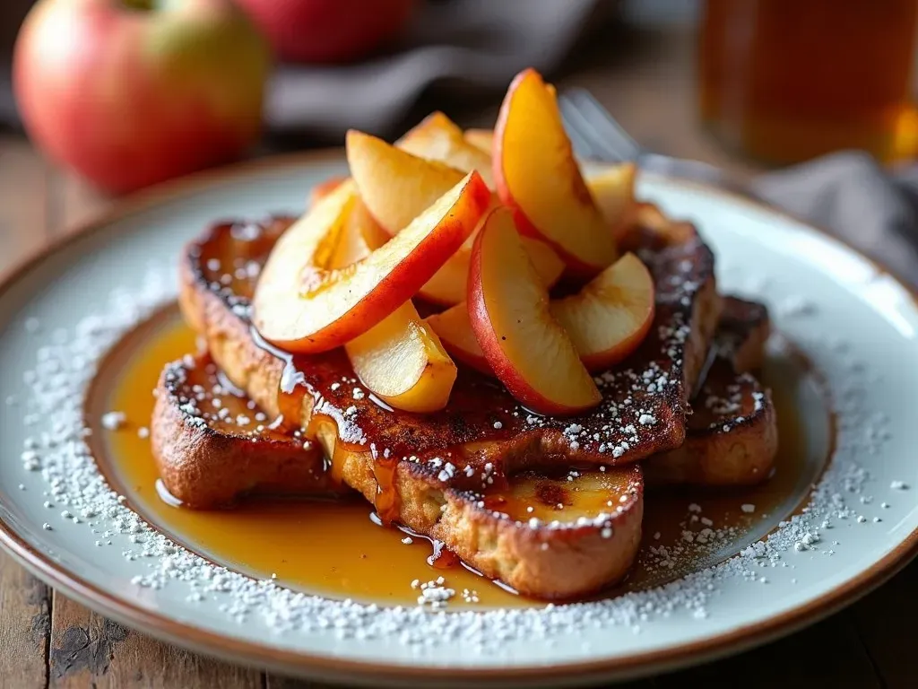 Cinnamon Apple French Toast