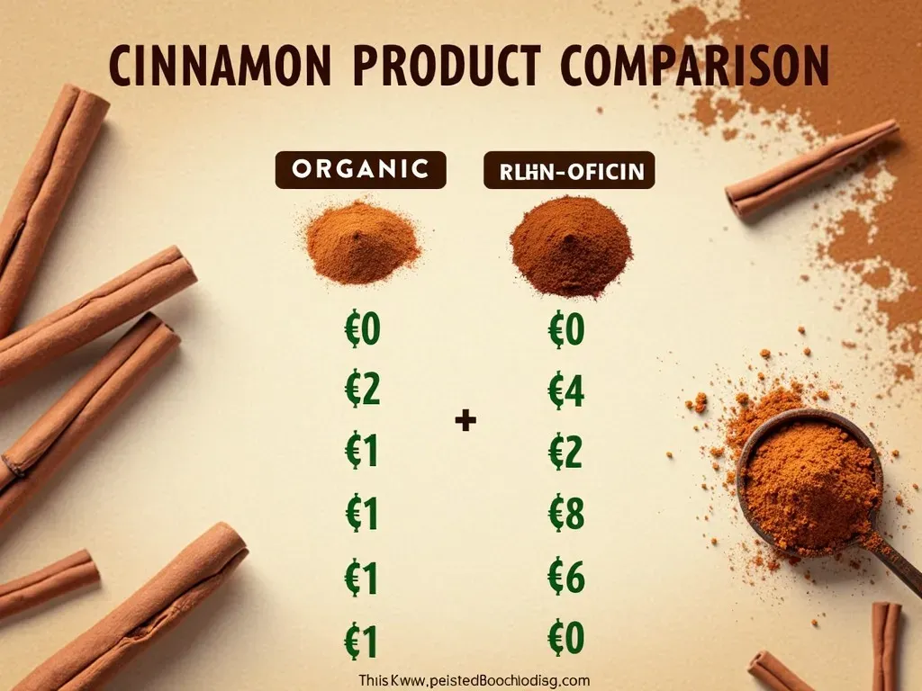 Cinnamon Product Comparison