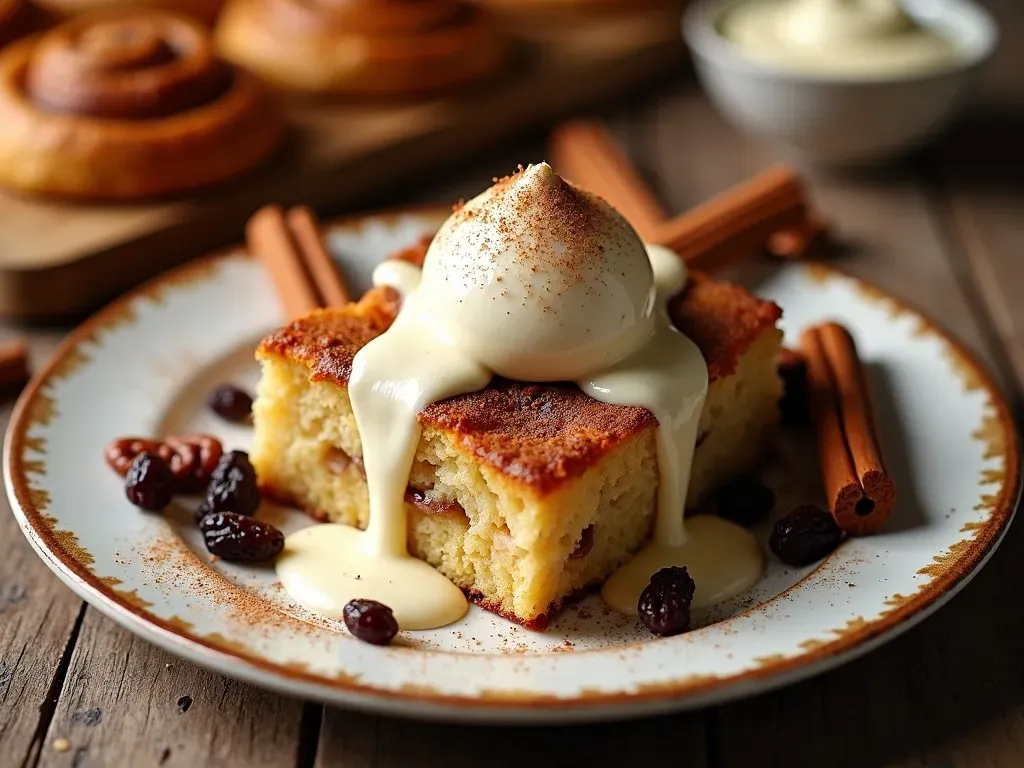 Cinnamon Roll Bread Pudding