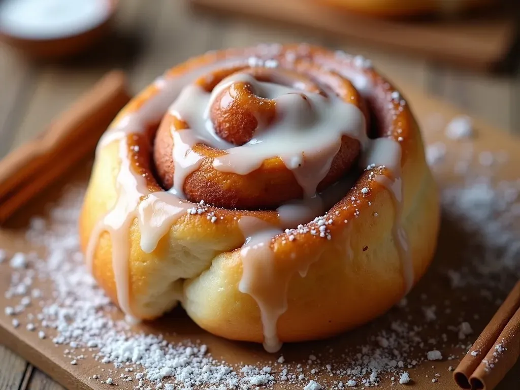 Cinnamon Roll Glaze