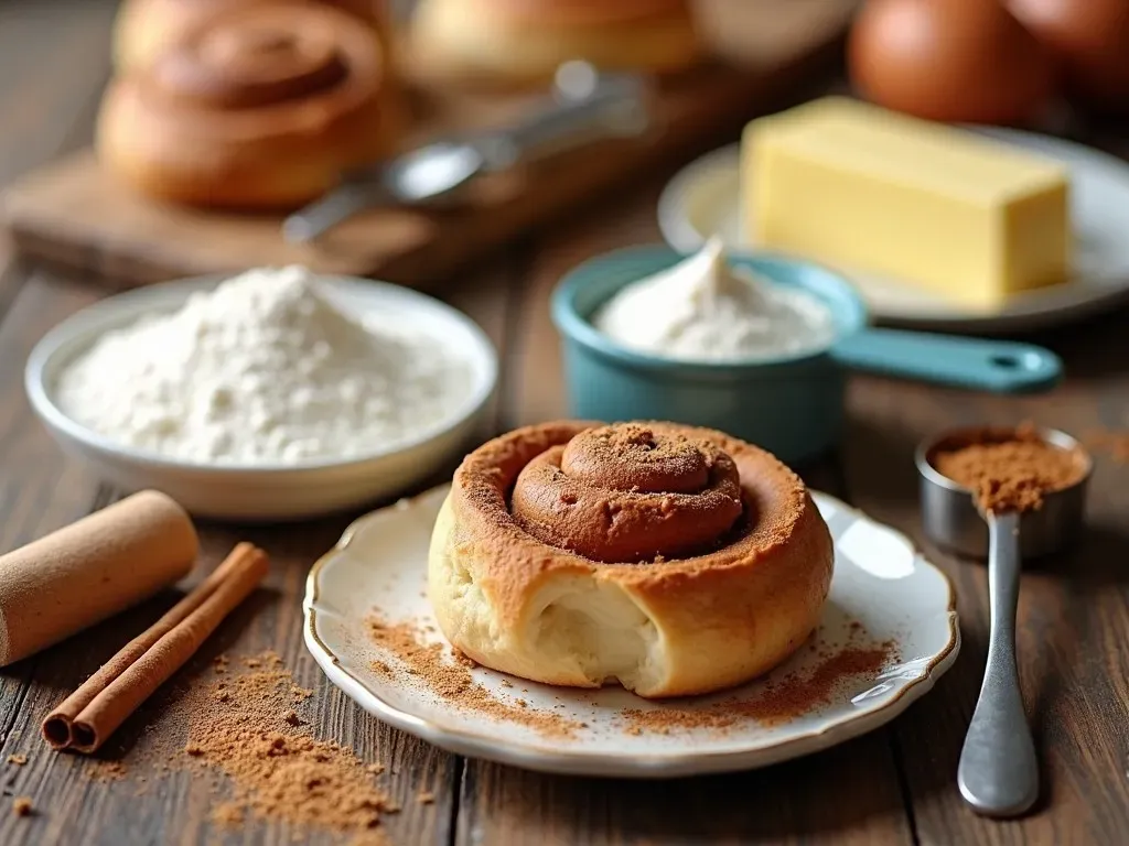 Cinnamon Roll Ingredients