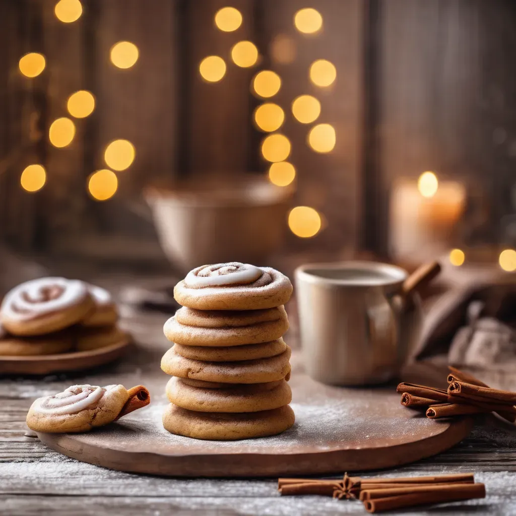 Cinnamon Roll Snickerdoodle Cookies