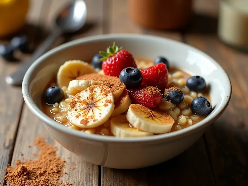 Cinnamon-Spiced Oatmeal