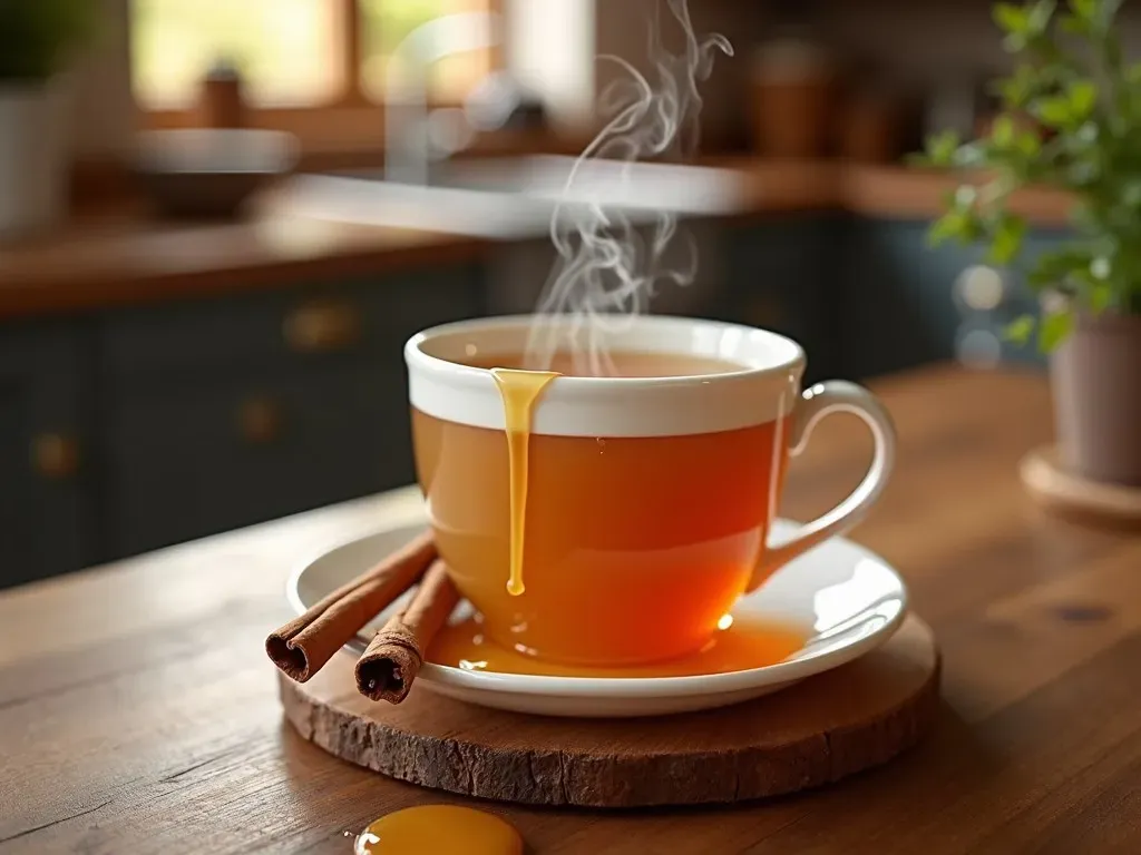 Cinnamon and Honey Tea