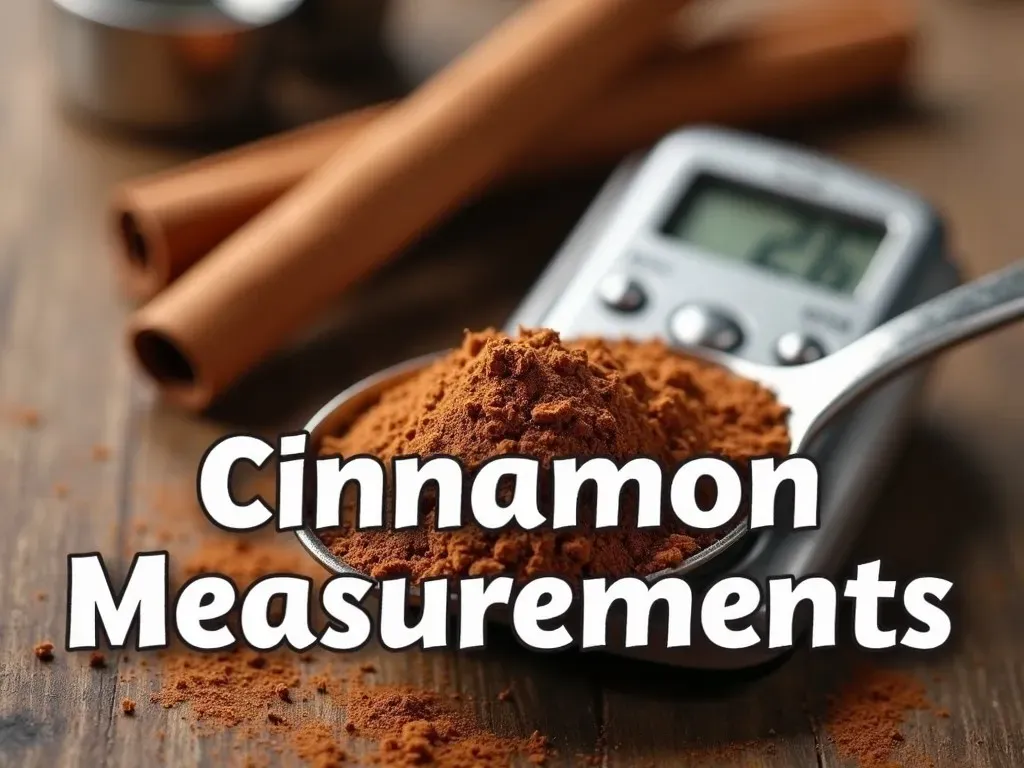 Cinnamons Measurements