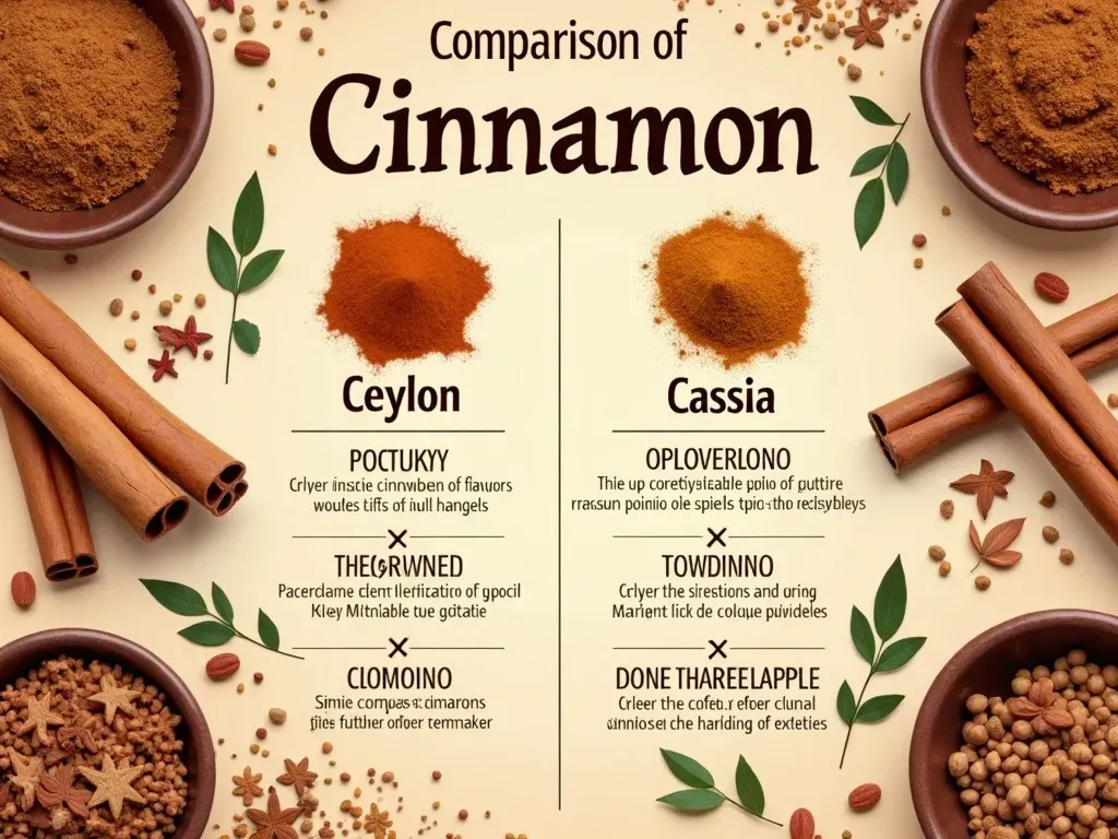 Comparison of Cinnamon