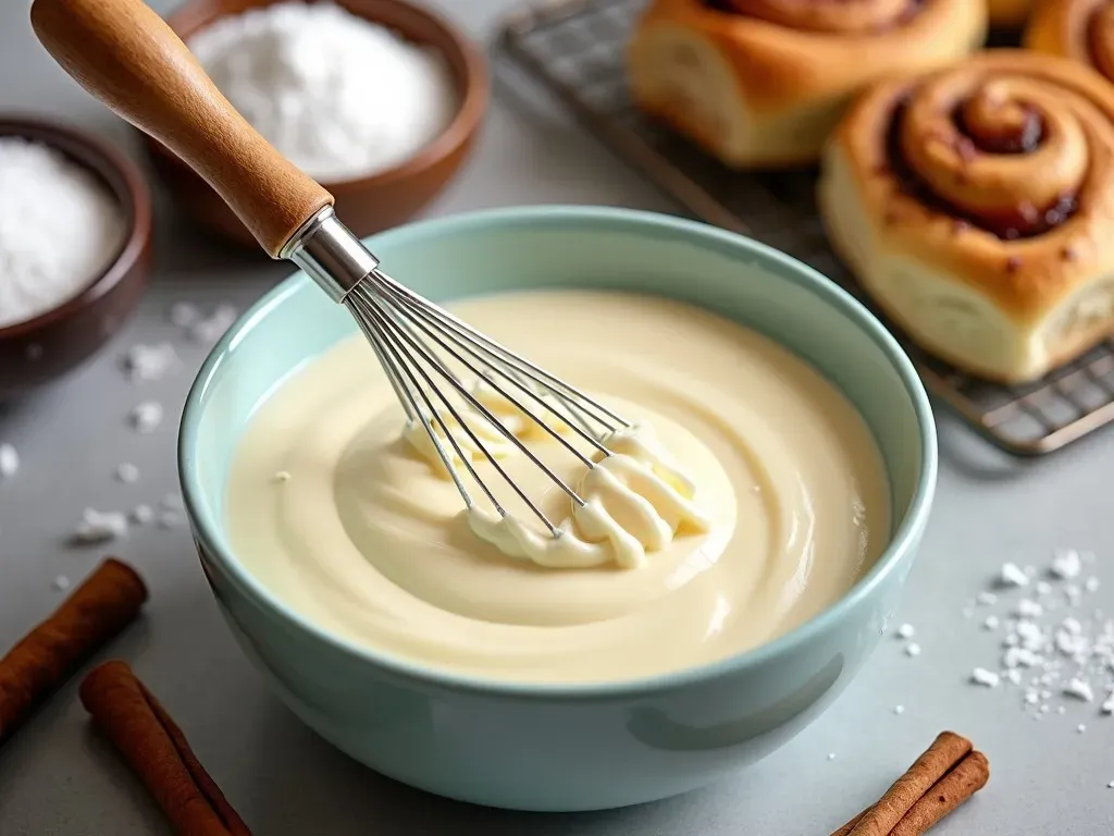 Cream Cheese Icing Mixing