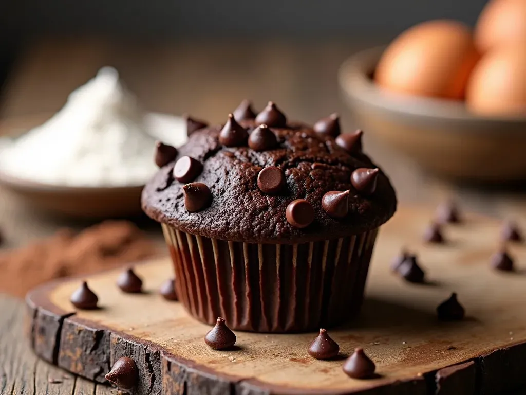 Double Chocolate Muffin