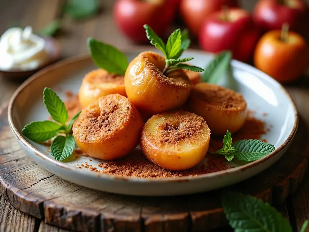 Fried Cinnamon Apples - Serving Suggestions