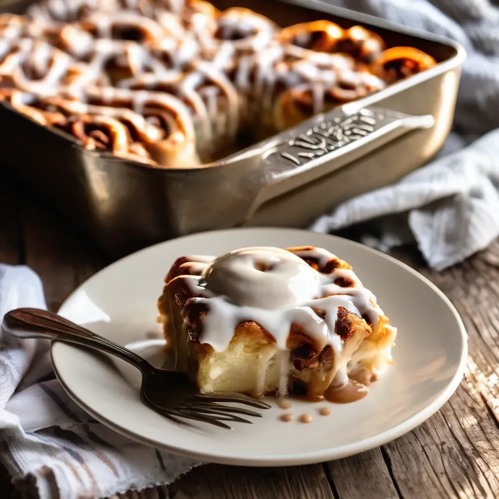 Homemade Cinnamon Roll Casserole