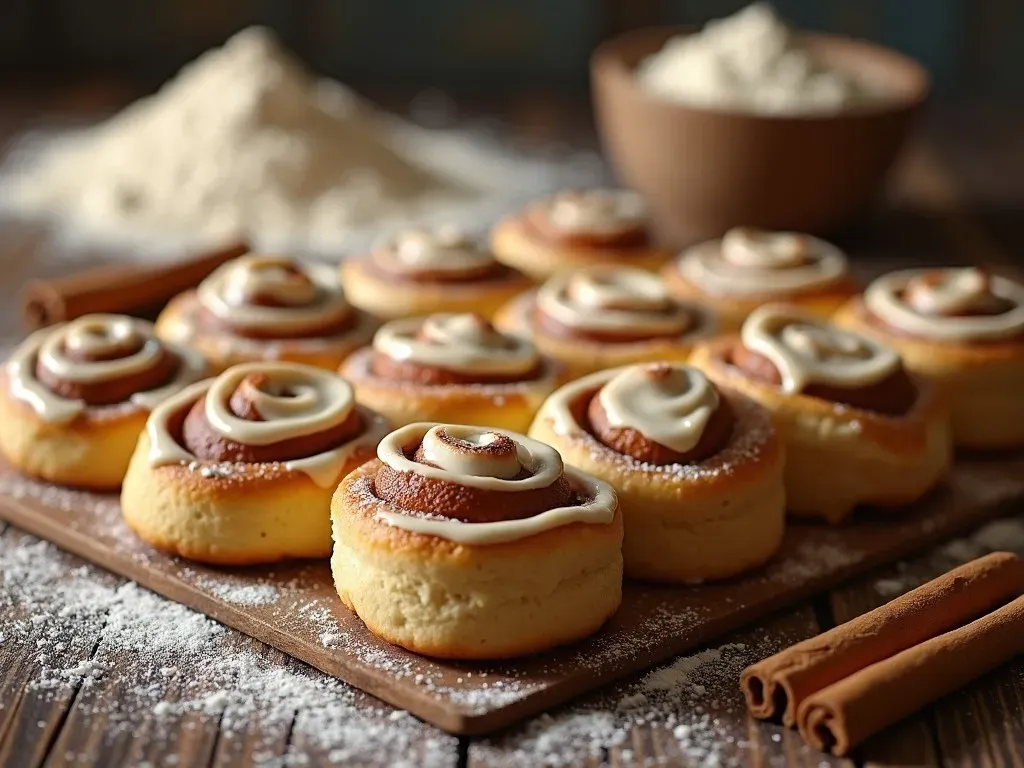 Large Batch Cinnamon Rolls