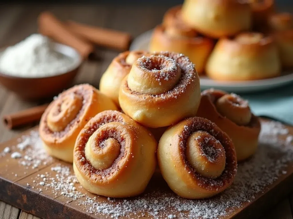 Mini Cinnamon Pinwheels