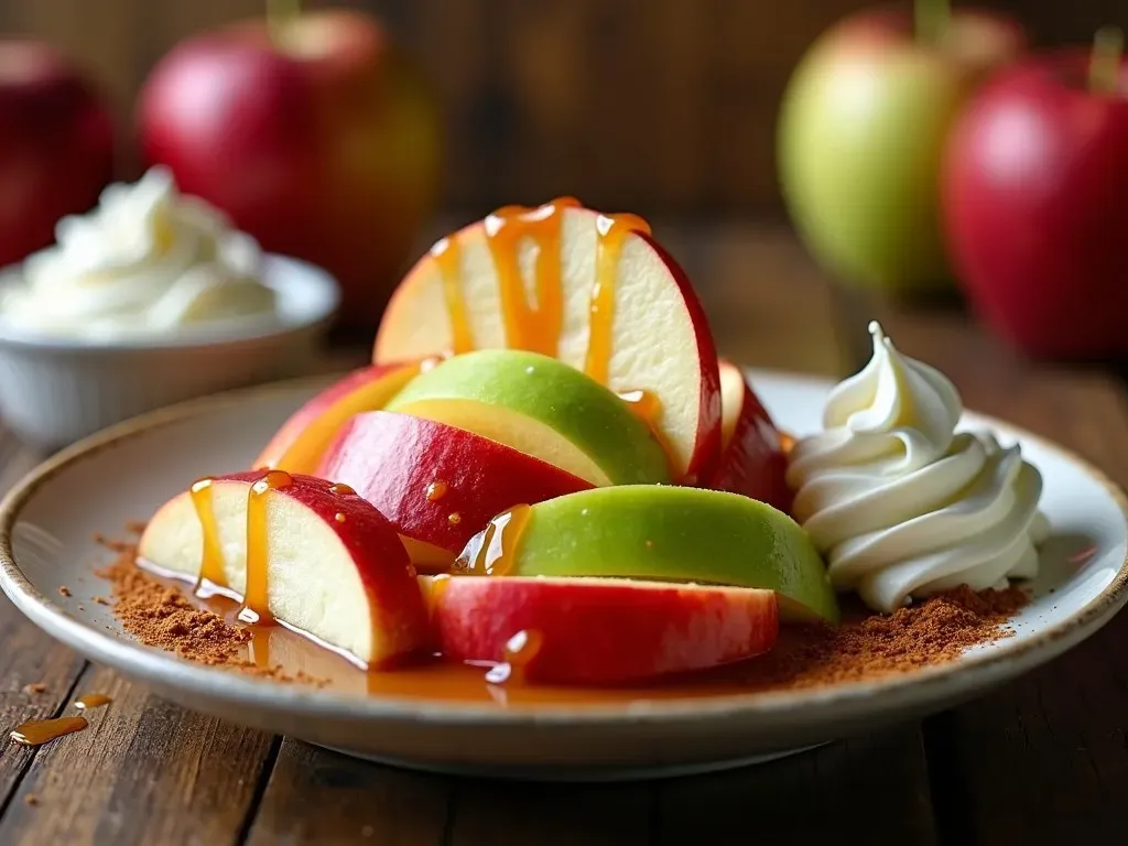 Sliced Apple Dessert