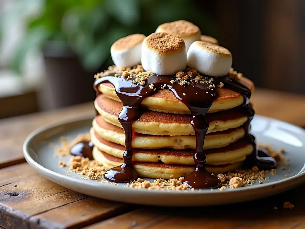 S'mores Pancakes